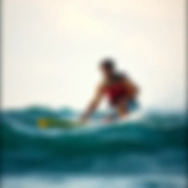 Athlete in Action with New Waves 2 Gear Athlete showcasing performance in water sports gear