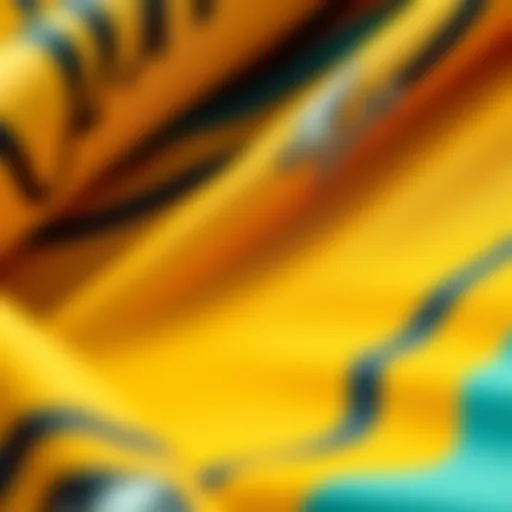 Innovative Water Sports Fabric Close-up view of innovative water sports fabric