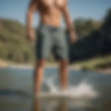 Water Sports with Billabong Road Trippin Shorts Person enjoying water sports wearing Billabong Road Trippin shorts