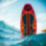 Vibrant Design of Body Glove Bodyboard Body Glove bodyboard showcasing its vibrant design