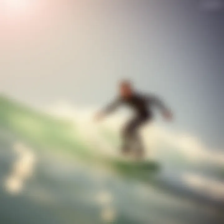 Rider demonstrating advanced bodyboarding techniques