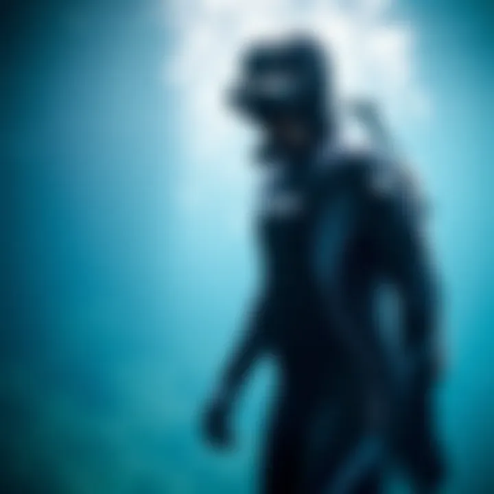 Exploring Technological Advancements in Wetsuits Innovative wetsuit technology showcased with features highlighted