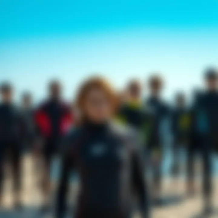 A showcase of various Body Glove wetsuit styles