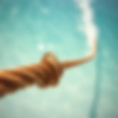 The Strength of Boogie Board Strings Close-up of a boogie board string demonstrating durability and strength