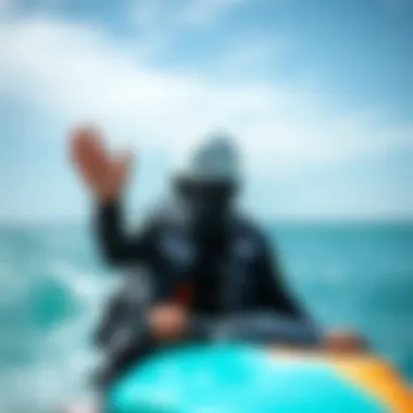 Safety Protocols in Watersports Cabrinha Special Agent demonstrating safety protocols in watersports