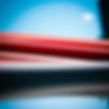 Close-up of Cabrinha Switchblade fabric showcasing its durability