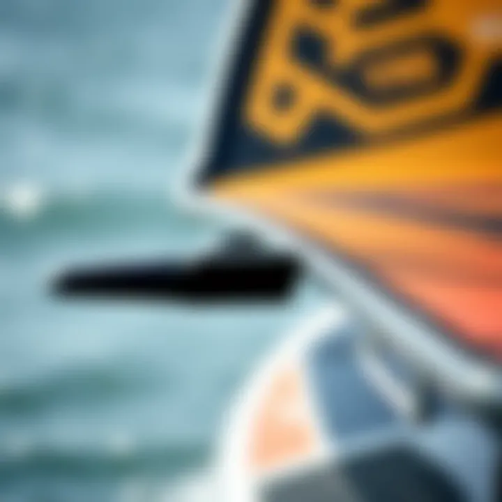 Close-up of the Cabrinha X3 Wing design