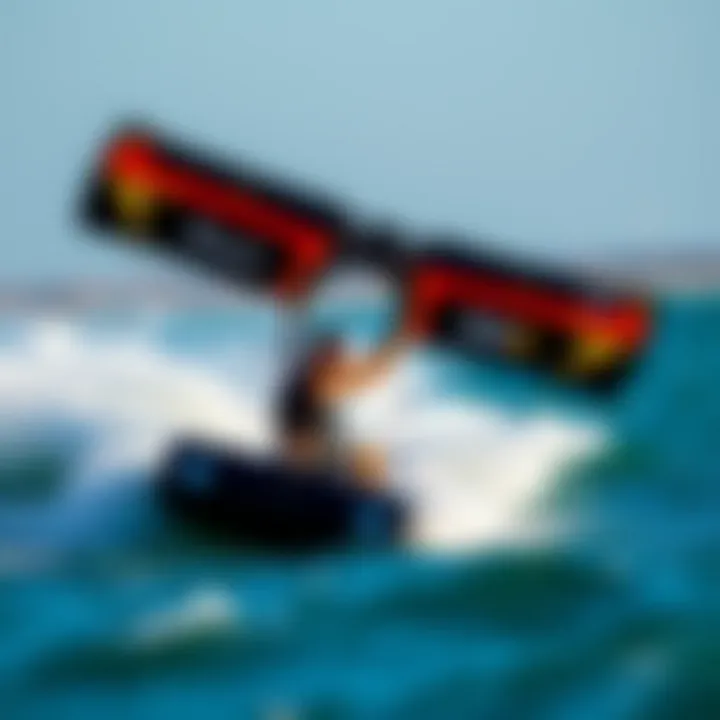 User enjoying the Cabrinha X3 Wing