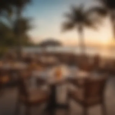 Dining Delights at Costa Cat Cay Variety of dining options available at Costa Cat Cay