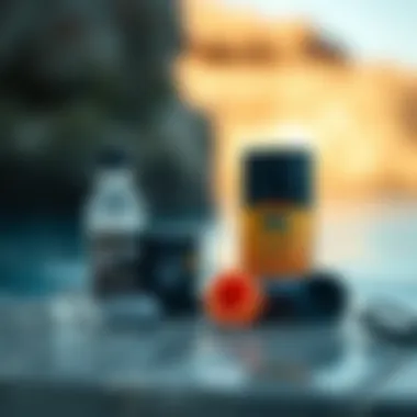 Essential Ear Care Products for Water Sports Enthusiasts A collection of ear care products for post-exposure care