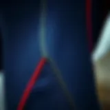 Material Flexibility of the Salty Dayz Wetsuit Close-up of the wetsuit's material showcasing its flexibility and texture