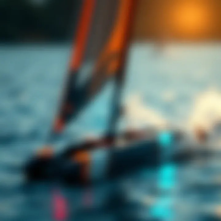 Illustration demonstrating the technology behind axis foils and their impact on performance