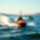 Excitement on the Water Jet ski racing across the San Francisco Bay