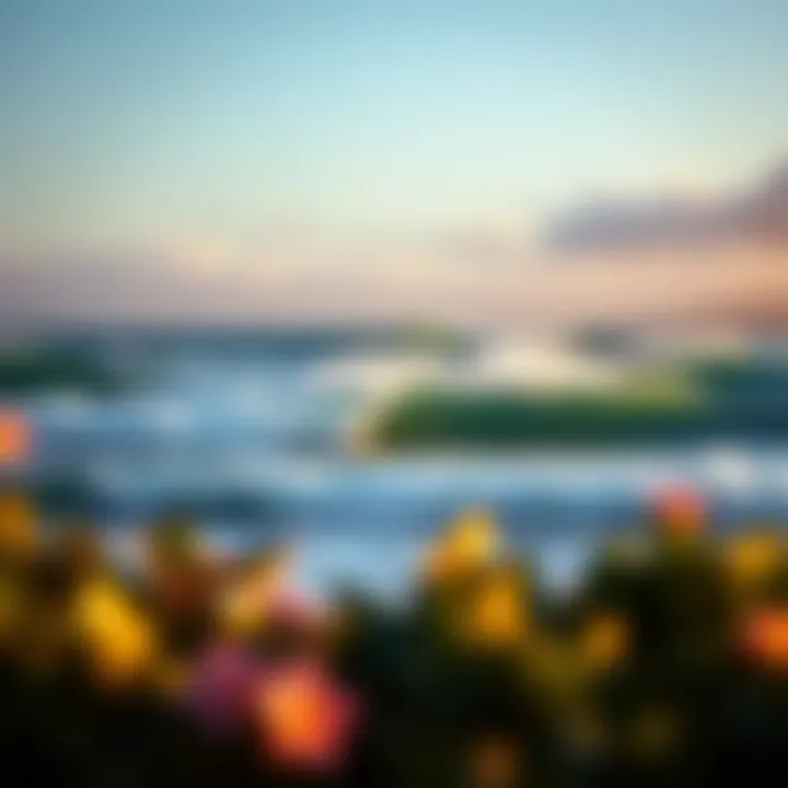 The breathtaking waves of Hookipa Beach at sunrise