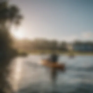 Group enjoying watersports in the beautiful waters of Duck