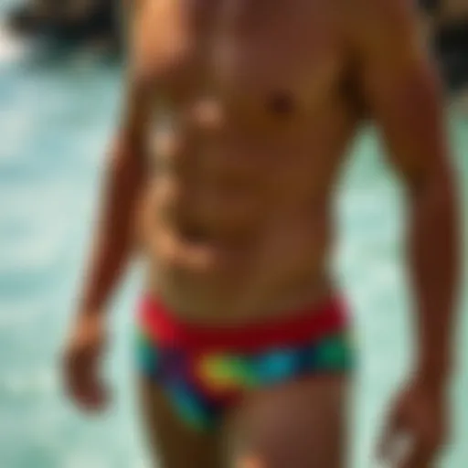 Vibrant O'Neill Swimwear Design A vibrant O'Neill swimwear design showcasing the latest collection