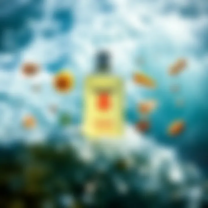 Illustration of key ingredients in Surfer 8 Shampoo