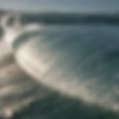 Close-up of high-quality materials used in inflatable surfboards