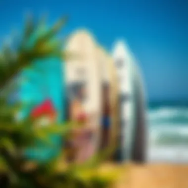 Cultural Expressions on Surfboards Cultural symbols represented in surfboard art