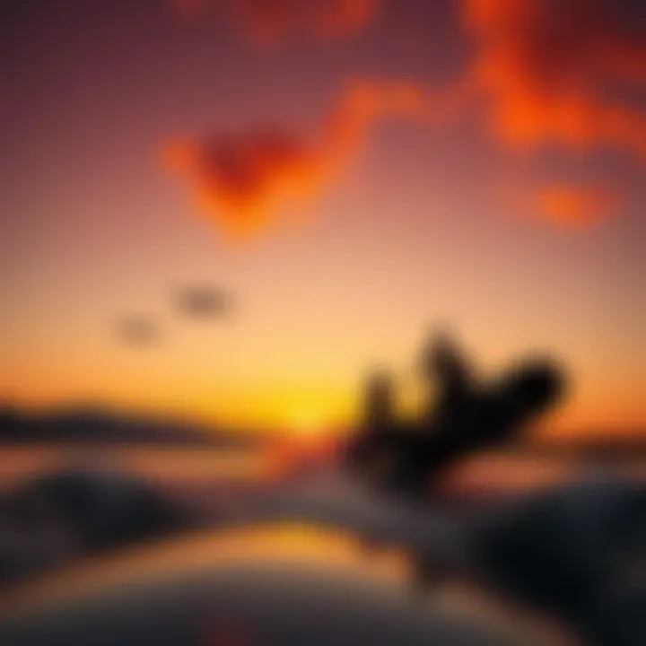 Sunset Ride with Fliteboards A beautiful sunset ride with Fliteboards in the background