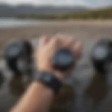 A selection of cross training watches tailored for different watersport needs.