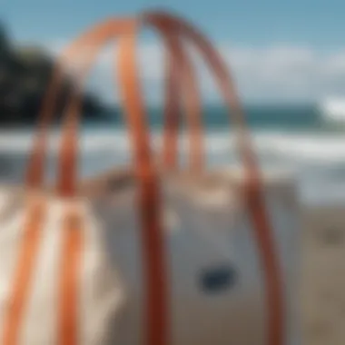 Sustainable materials used in Patagonia beach bag