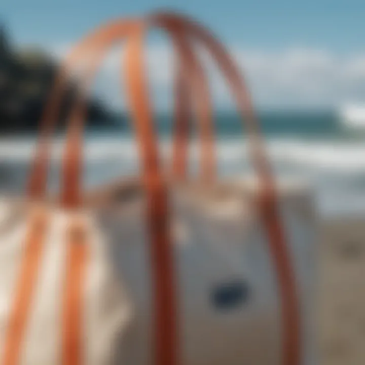 Sustainable materials used in Patagonia beach bag