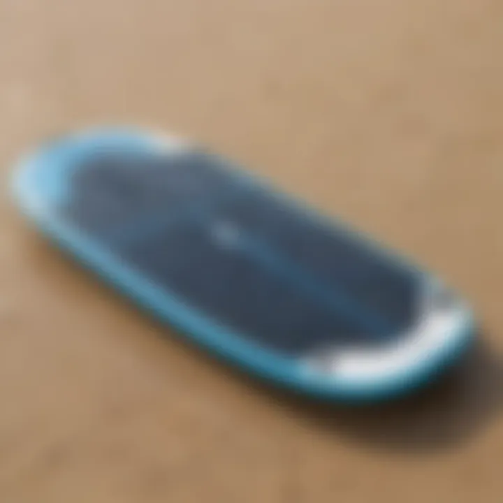 Detailed view of boogie board design