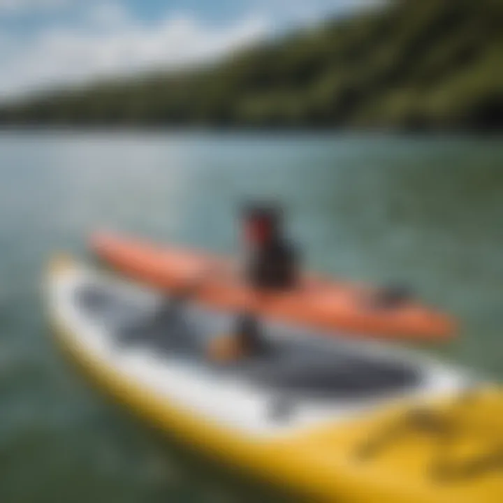 Safety gear and maintenance tools for engine-driven paddle boards