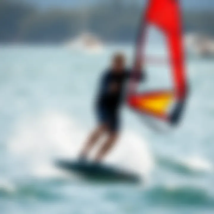 Adapting to wind variations in watersports