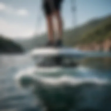 A detailed look at the mechanics of a lift efoil showcasing its design