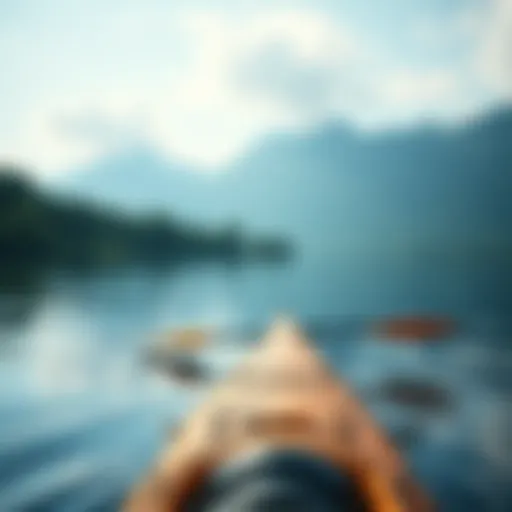 A serene lake perfect for kayaking