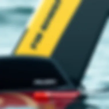 Detailed view of fin mechanics and design