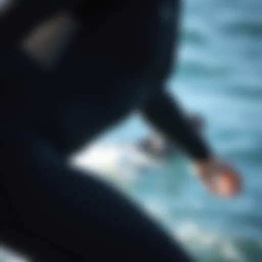 The Future of Wetsuit Flexibility Innovative wetsuit design showcasing flexibility