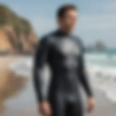 Comparison of wetsuit thickness for various water temperatures