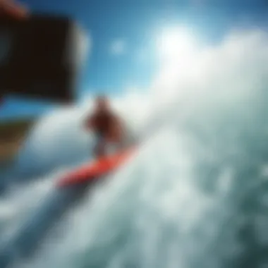 Action shot captured with GoPro Sportsman Mount