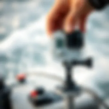 Maintenance of GoPro Sportsman Mount in progress