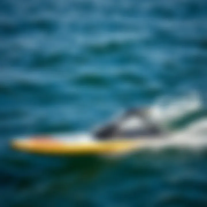 Understanding Hydrofoil Propulsion Systems Diagram illustrating the propulsion system and components of a powered hydrofoil board