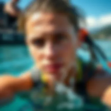 Awareness of hydration levels during watersports