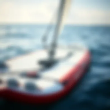 Maintenance Tips A well-maintained inflatable sailboard ready for use