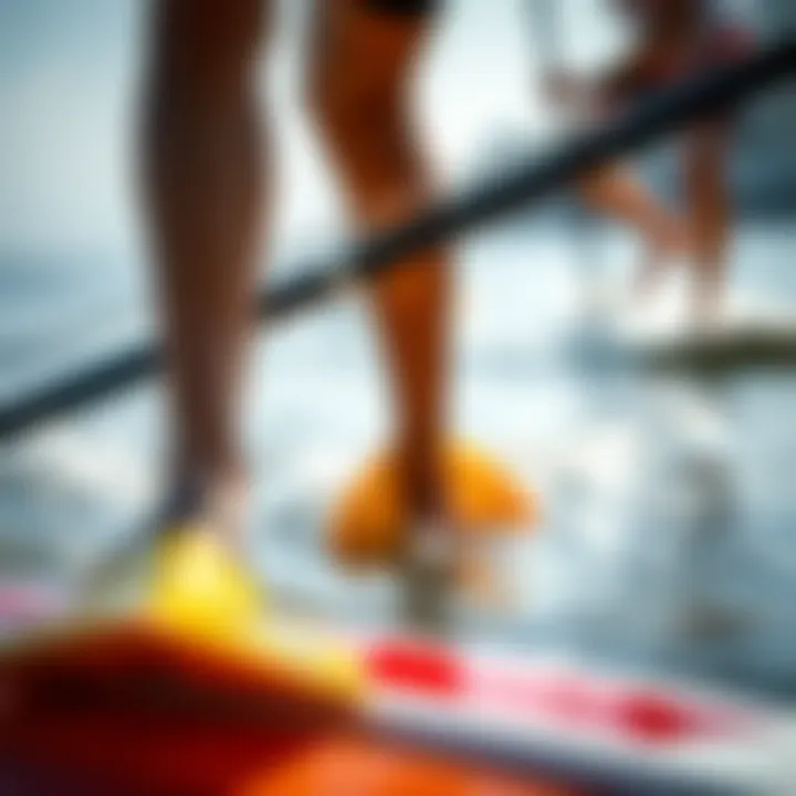 Types of Keel Fins in Watersports Different types of keel fins used across various watersports