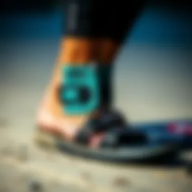 Fitting Techniques for Foot Straps Illustration of proper foot strap fitting techniques