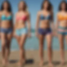 Dynamic design evolution of ladies boardshorts