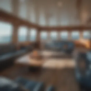 Luxurious Amenities Available on the Ferry Onboard amenities showcasing travel comfort