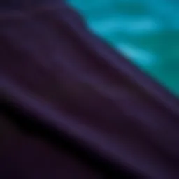 Close-up of O'Neill Super Freak wetsuit material showcasing its flexibility