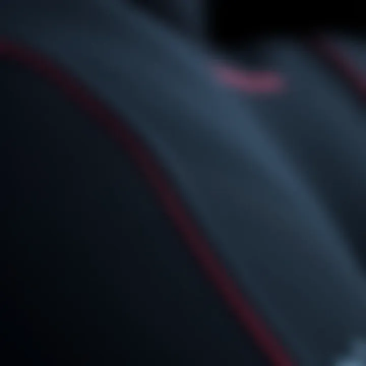 Detailed view of the stitching and seams on the O'Neill Super Freak wetsuit