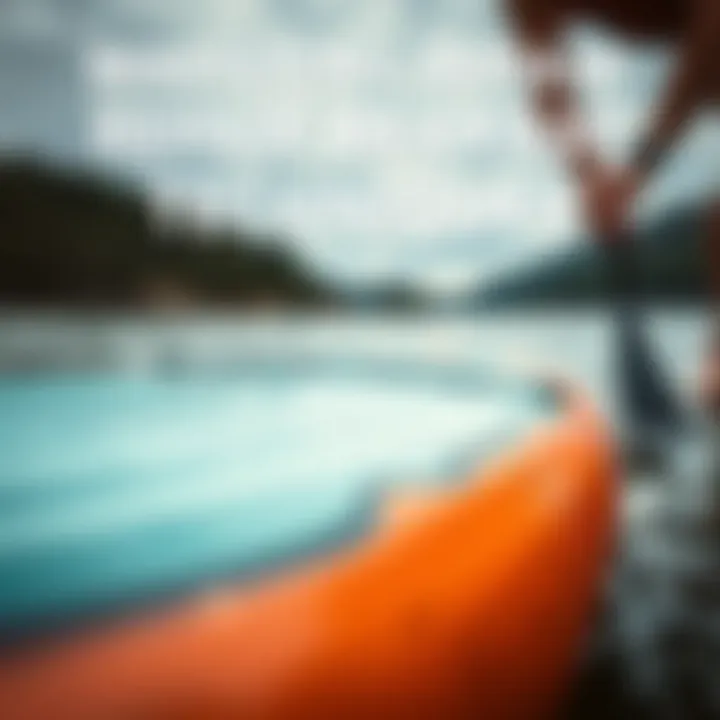 Application techniques for paddle board repair