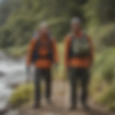 Outdoor enthusiast wearing the Patagonia Uprisal Crew during an adventure in nature