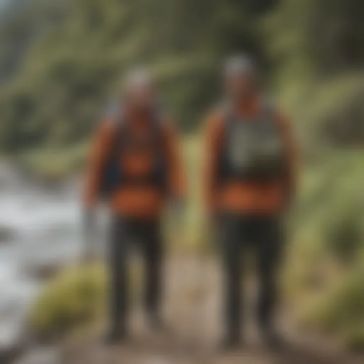 Outdoor enthusiast wearing the Patagonia Uprisal Crew during an adventure in nature
