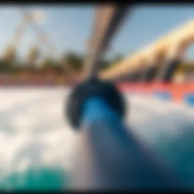 Innovative Cable Technology at Revolution Park A close-up of the advanced cable system technology used at Revolution Cable Park